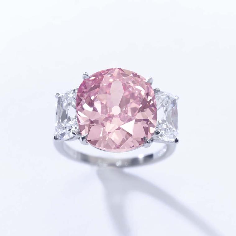 Sotheby's pink diamond ring